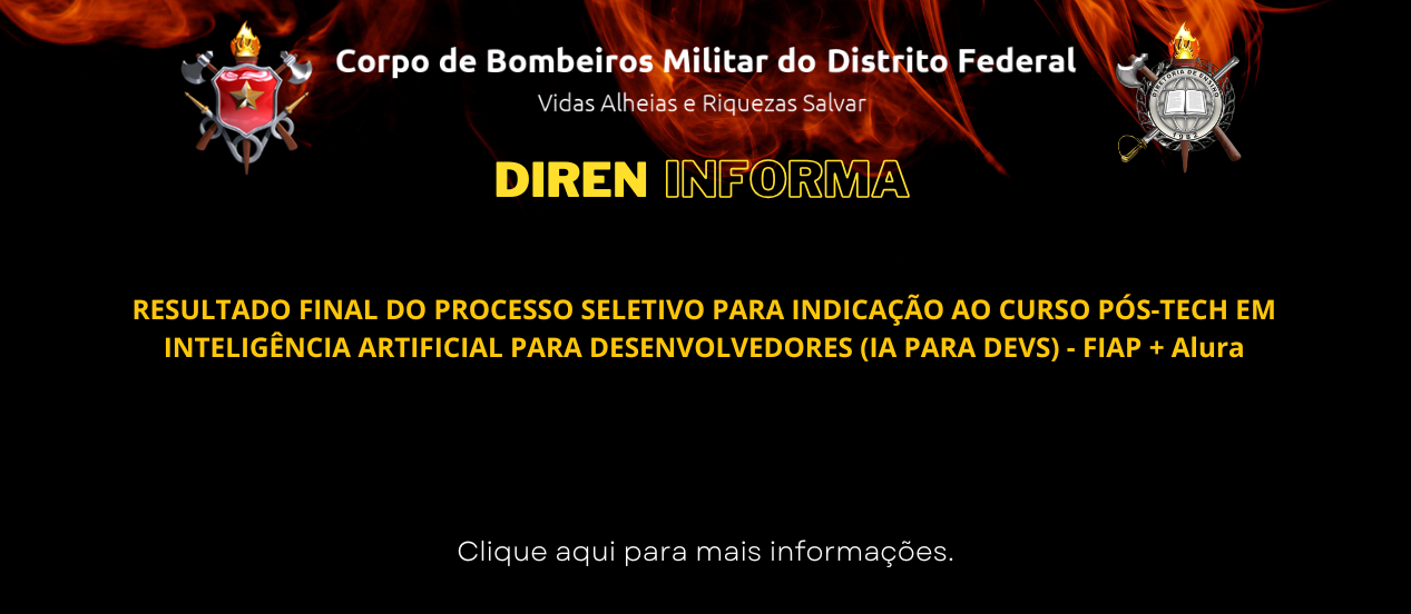 EDITAL Nº 055/2025 – CBMDF/DIREN/SEITC – CURSO RESPOSTA EM AÇÕES INTEGRADAS PARA ATUAÇÃO EM SITUAÇÕES DE DESASTRES – 1ª EDIÇÃO